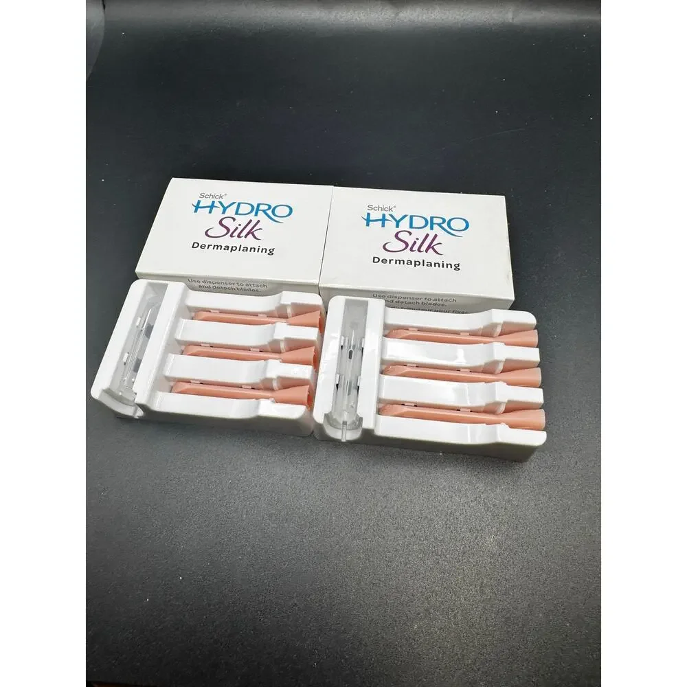 NWT Schick Dermaplaning REFILLS for Handle- 6 refills NO HANDLE